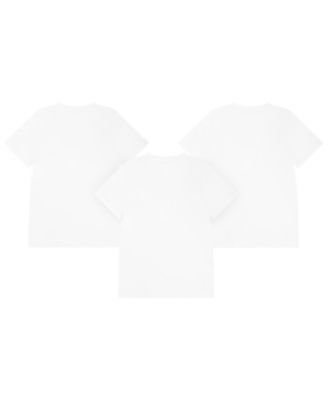 Big Boys Crewneck Undershirts, 3 Pack