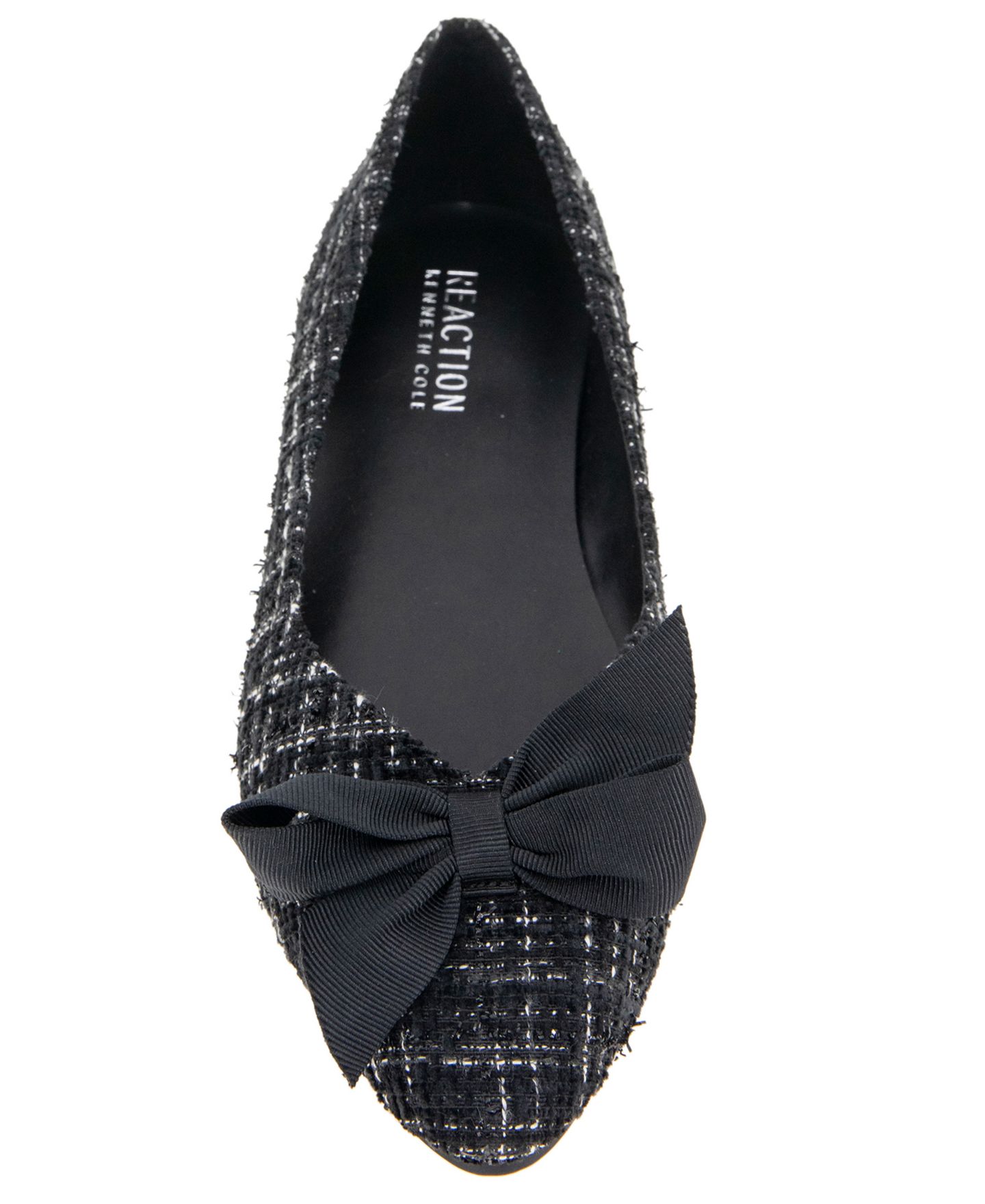 Женские туфли Kenneth Cole Reaction Lily Bow Pumps, цвет: Чёрный / Белый — фото 7