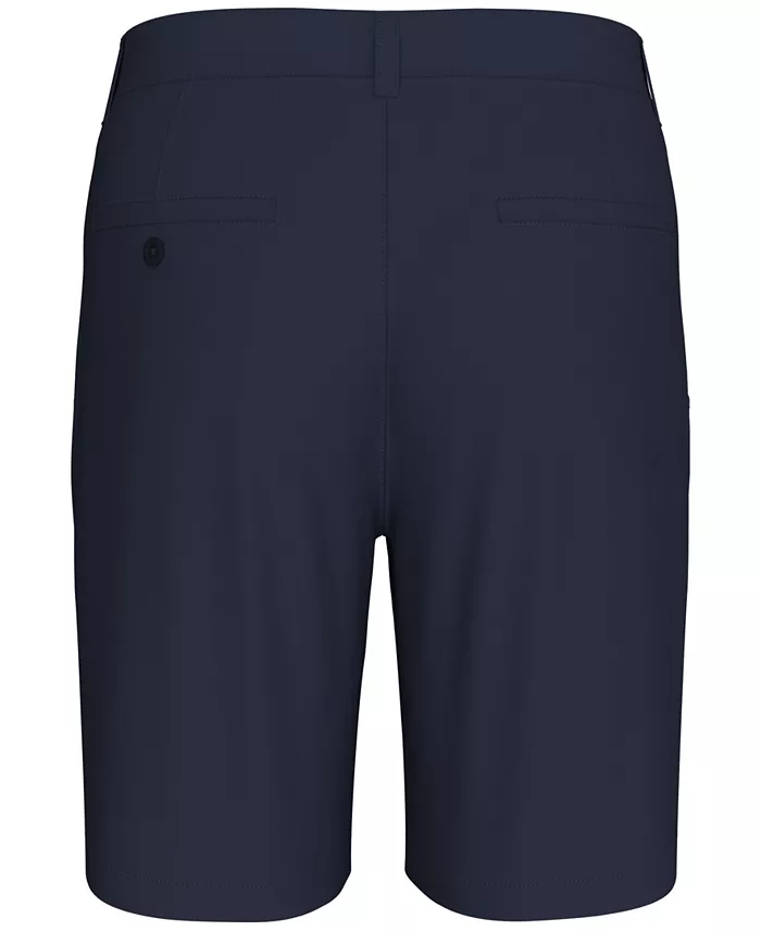 Men's Big & Tall 8" Solid Golf Shorts with Active Waistband - thumbnail 2