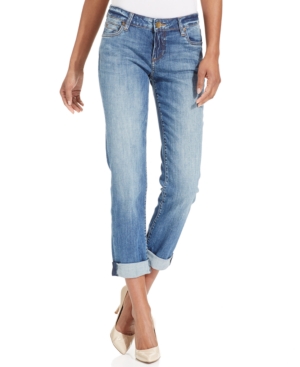 image of Kut from the Kloth Catherine Boyfriend Cuffed Jeans