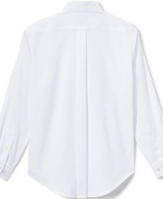 Men's Long Sleeve No Iron Pinpoint Dress Shirt