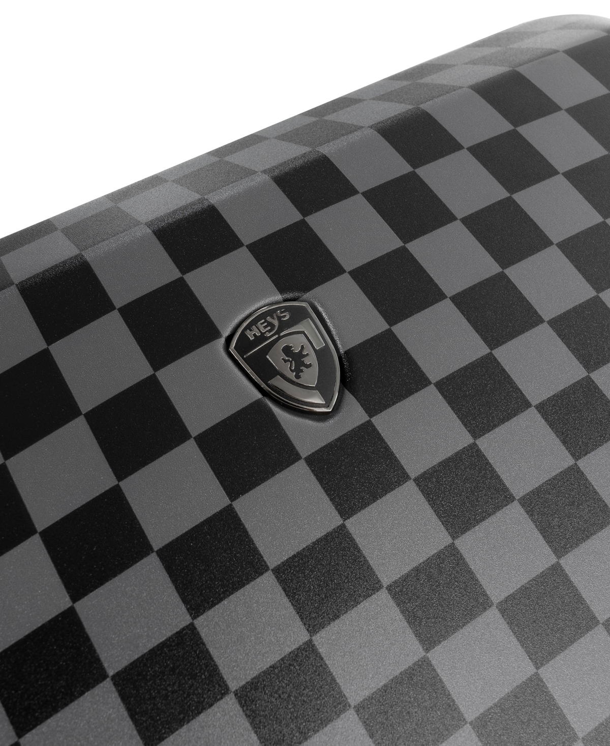 Heys Hey's Ez Fashion Hardside 26" Check-in Spinner Luggage In Black Grey Check