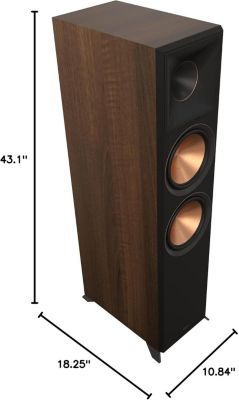 RP-8000F-II-WALNUT 150 Watt Floorstanding Speaker - Walnut (Each)