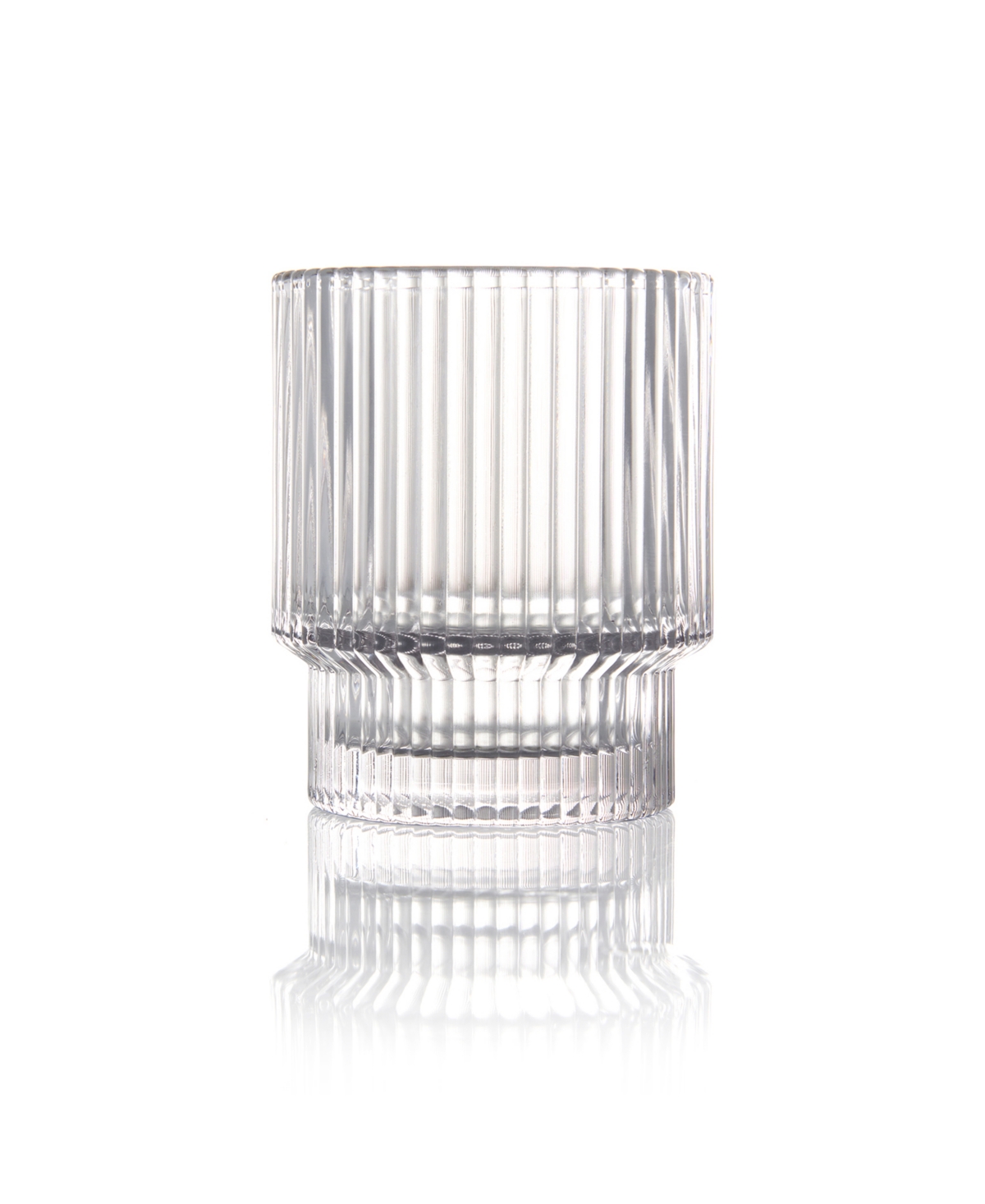 Shop Fifth Avenue Manufacturers Old Fashioned Glasses, Set Of 4 In Clear