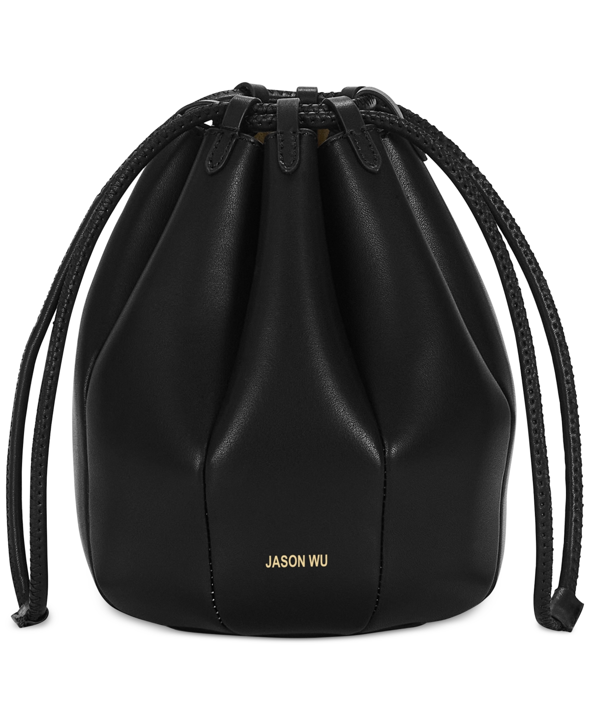 Shop Jason Wu Tulip Leather Bag In Black