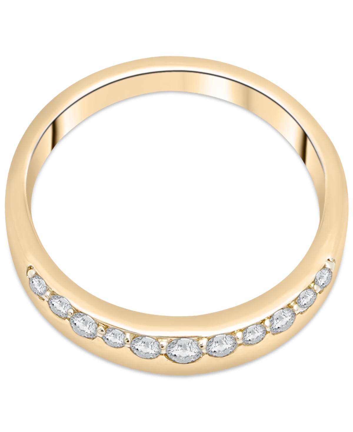 Shop Audrey By Aurate Diamond Scatter Band (1/4 Ct. T.w.) In Gold Vermeil, Created For Macy's