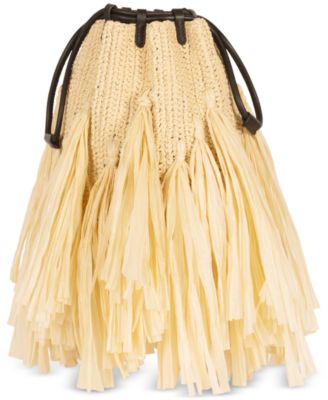 Jason Wu - Tulip Large Straw Drawstring Bag