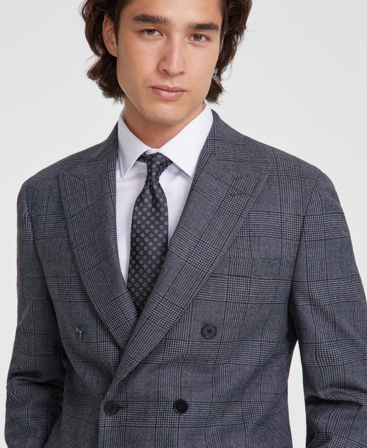 Calvin klein double breasted suit sale