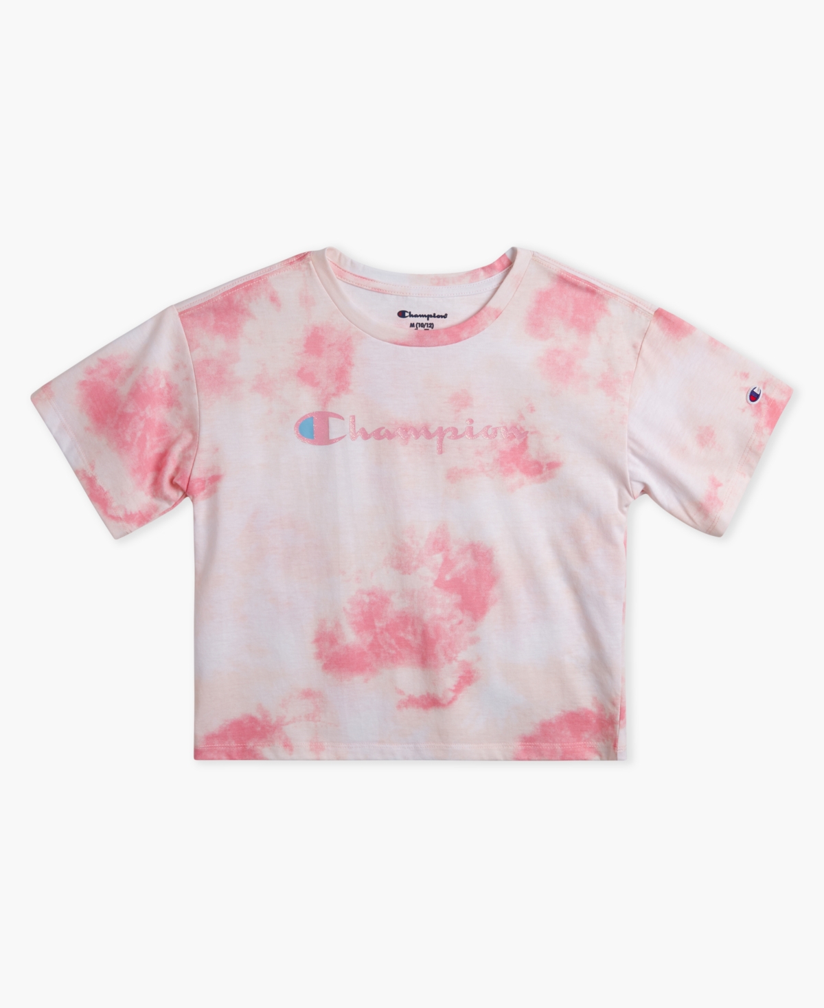 Champion Big Girls Tie Dye Meet Greet Crewneck T-shirt