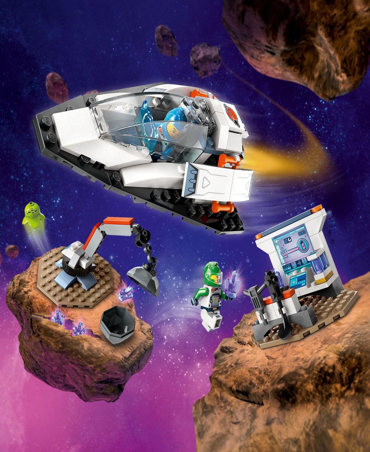 Lego City Spaceship And Asteroid Discovery Set 60429 In No Color