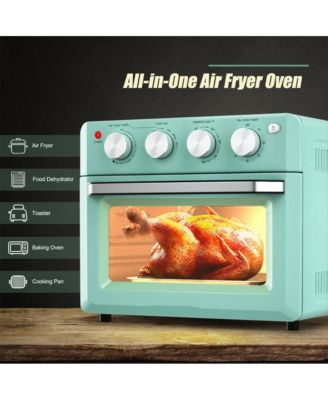 19 Qt Dehydrate Convection Air Fryer Toaster Oven with 5 Accessories