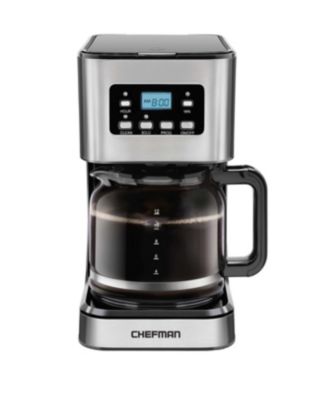 12-Cup Programmable Coffee Maker with Digital Display and Auto Shut Off