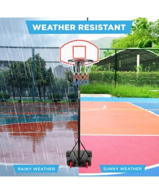 Portable Height Adjustable Basketball Hoop for Kids