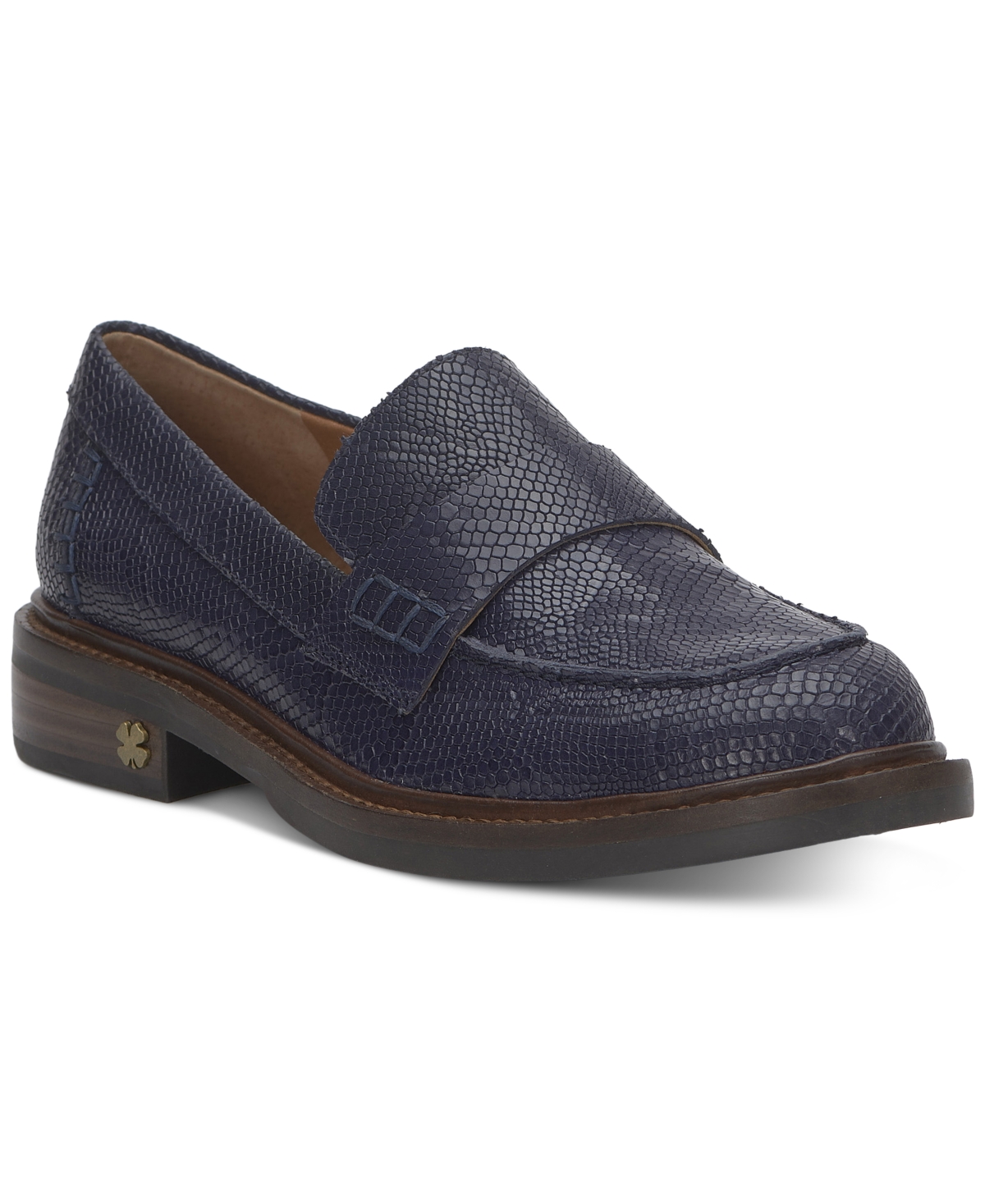 Lucky Brand Women's Salima Tailored Flat Loafers In Blue