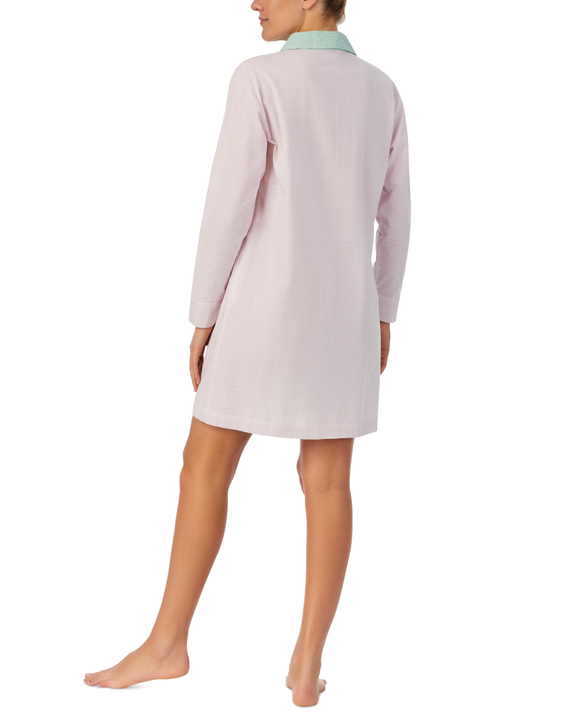 Sanctuary Women's Cotton Colorblocked Boyfriend Sleep Shirt