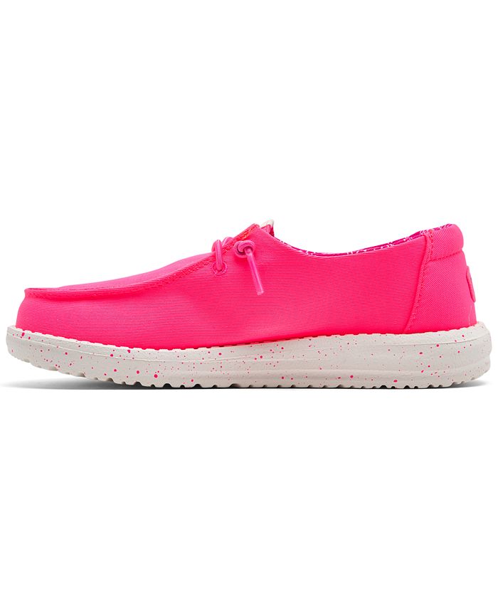 Hey Dude Wendy Youth Moccasin, Sparkle Denim, 34 EU, Sparkle Denim, 34 EU