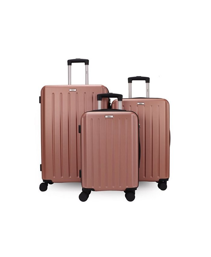 Mirage Luggage Noble ABS Hard shell Lightweight 360 Dual Spinning Wheels Combo Lock 3 Piece