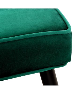 Velvet Tufted Bedroom Bench for Living Room & Entryway