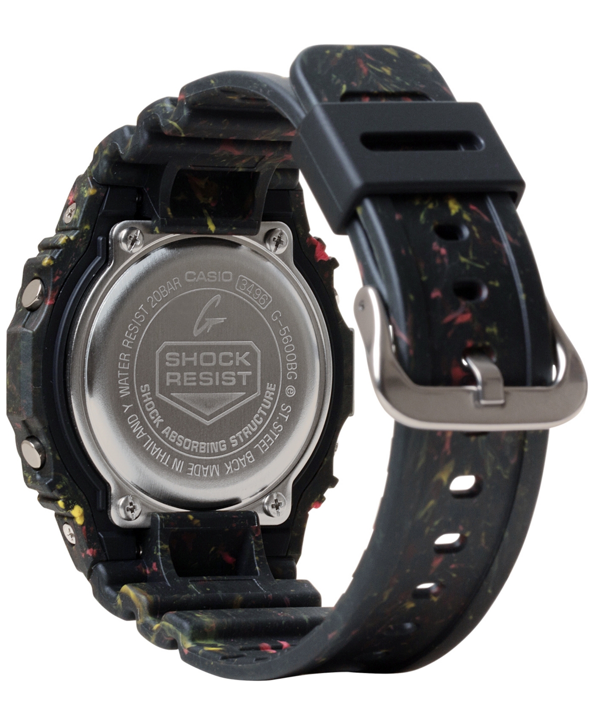 Shop G-shock Men's Digital Black Resin Strap Watch 43mm, G5600bg-1
