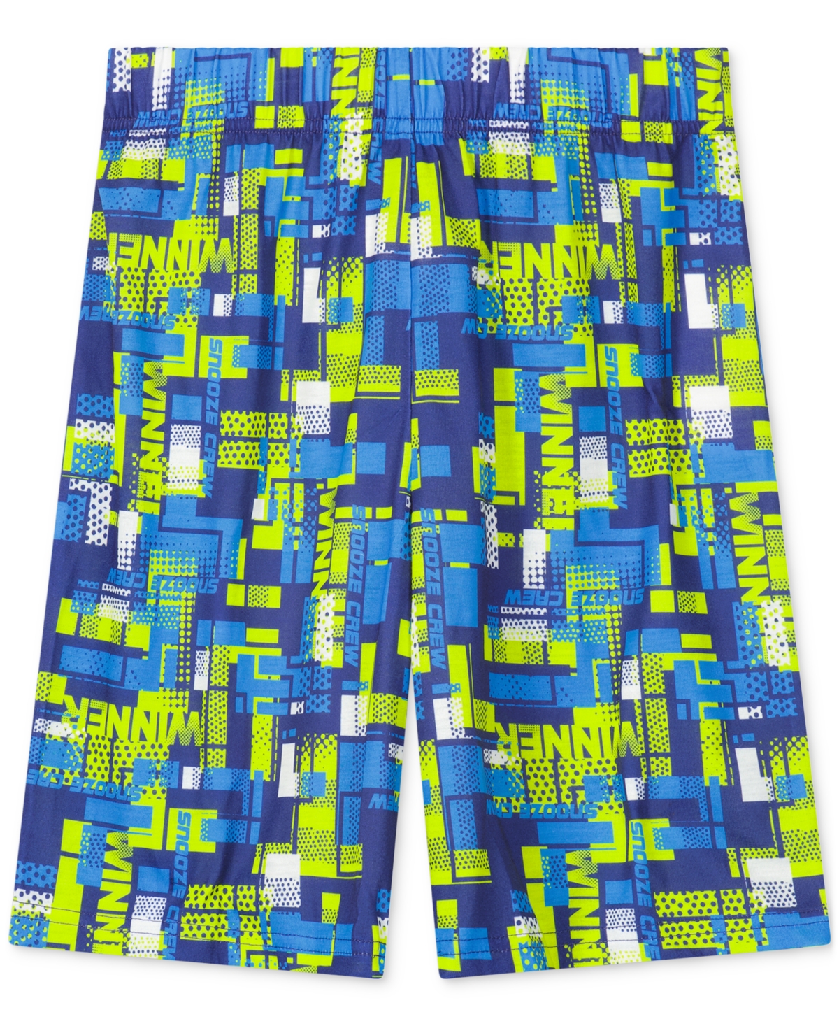 Max and Olivia Boys 2-Pc.Snooze Tee & Short Pajama Set - Lime