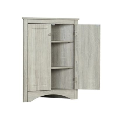  17 x 17 x 31 inches Adjustable Shelf Bathroom Storage Cabinet