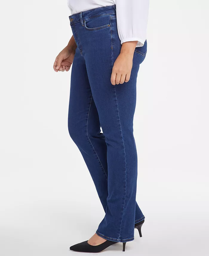 Plus Size Marilyn Straight Jean - thumbnail 7