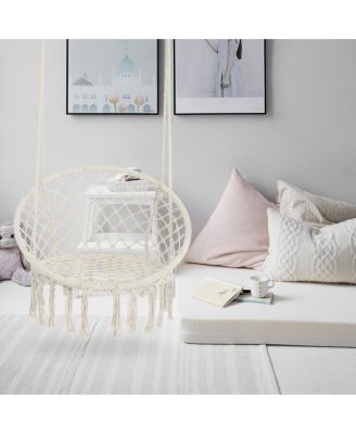 Macrame Hammock Swing Chair (330 lbs)