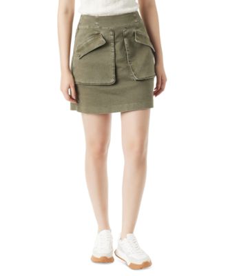 Sam Edelman - Women's Celia Cotton Cargo-Pocket Mini Skirt