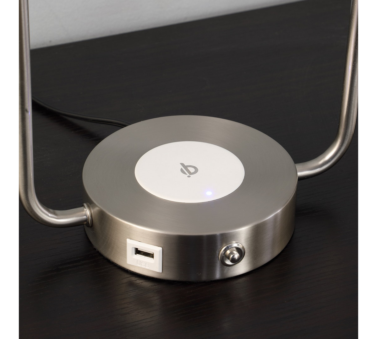 Streamdale Furniture 19.25-Inch-Long Neilsen Retro Table Lamp with Charging Station And Usb Port