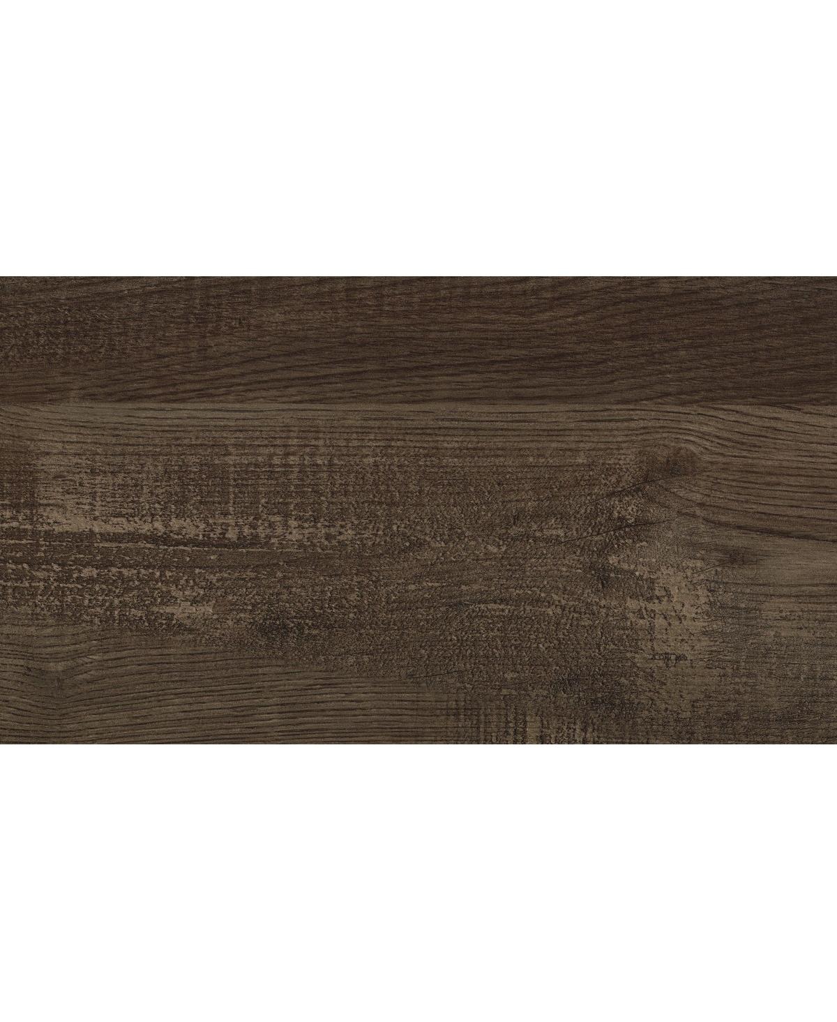 Streamdale Furniture Simple Look Rustic Brown Finish 1 Piece Nightstand Of Drawers Black Metal Hardware Bedroom Furniture