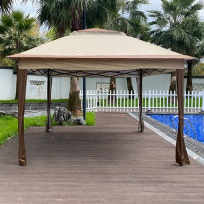 Streamdale Pop-Up Gazebo with Netting, 11x11FT, 2-Tier