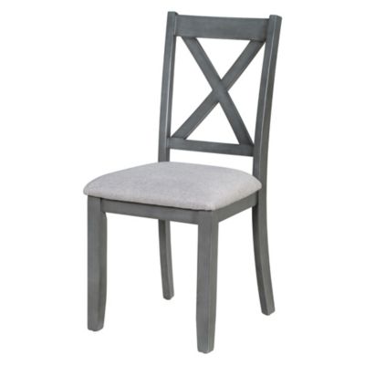 6-Piece Foldable Solid Wood Family Dining Set