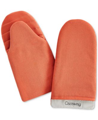 2-Piece Cotton Double-Layered Oven Mitt Set