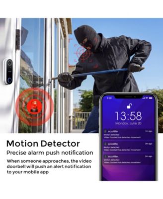 Smart WiFi Video Doorbell Camera with Chime