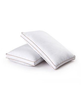 Unikome Goose Down Feather Gusset 2-Pack Pillows