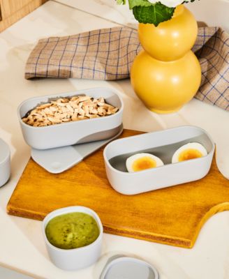 2-Piece Dash Nonstick Glass Ramekin &amp; Lid Set