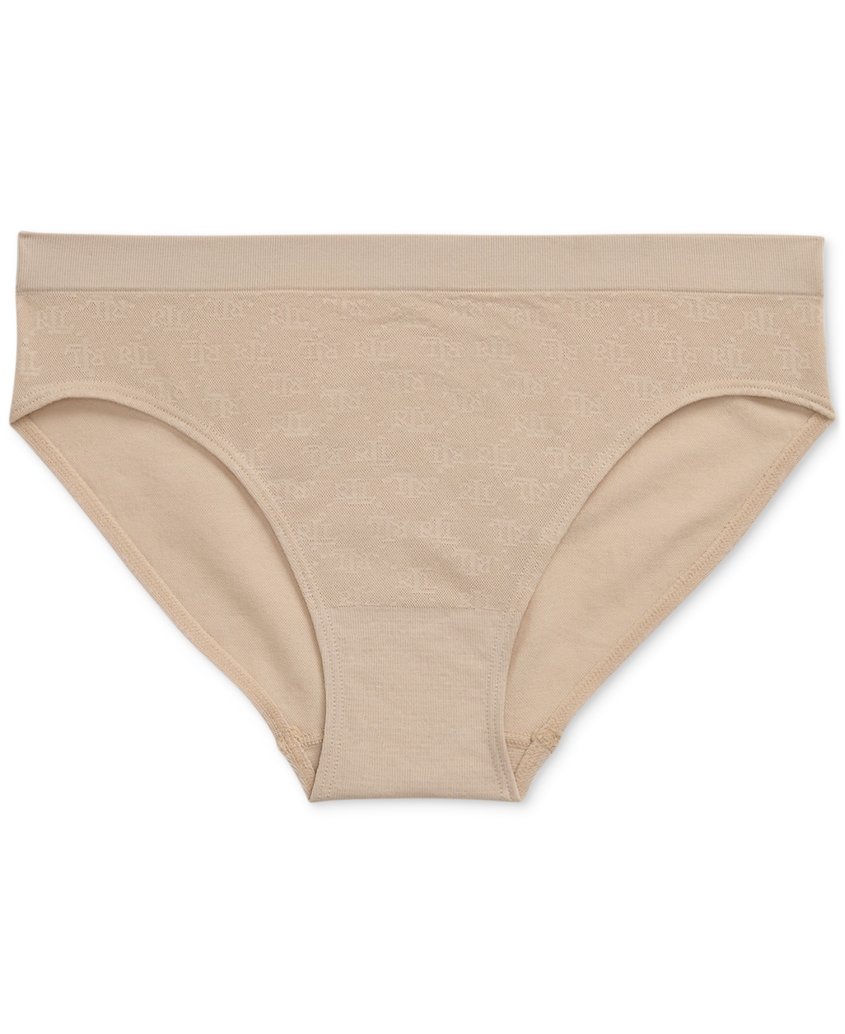 Lauren Ralph Lauren Women's Monogram Mesh Jacquard Bikini Brief Underwear