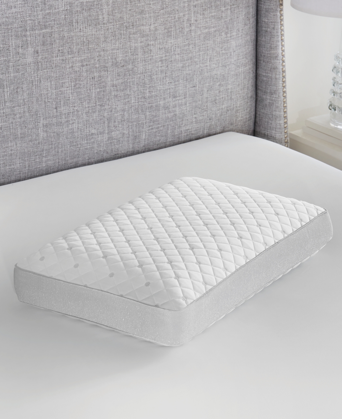 ProSleep Beautifully Cool Supreme Cooling Comfort Gusseted Memory Foam Pillow, Standard/Queen, Exclusively at Macy's