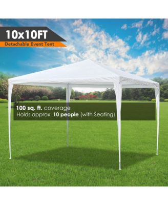 10'x10' Party Wedding Tent Canopy Heavy Duty Gazebo Pavilion Events Patio Outdoor