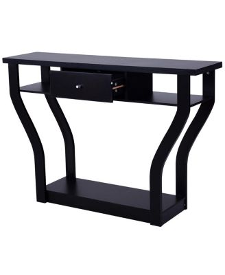 Modern Sofa Accent Table with Drawer