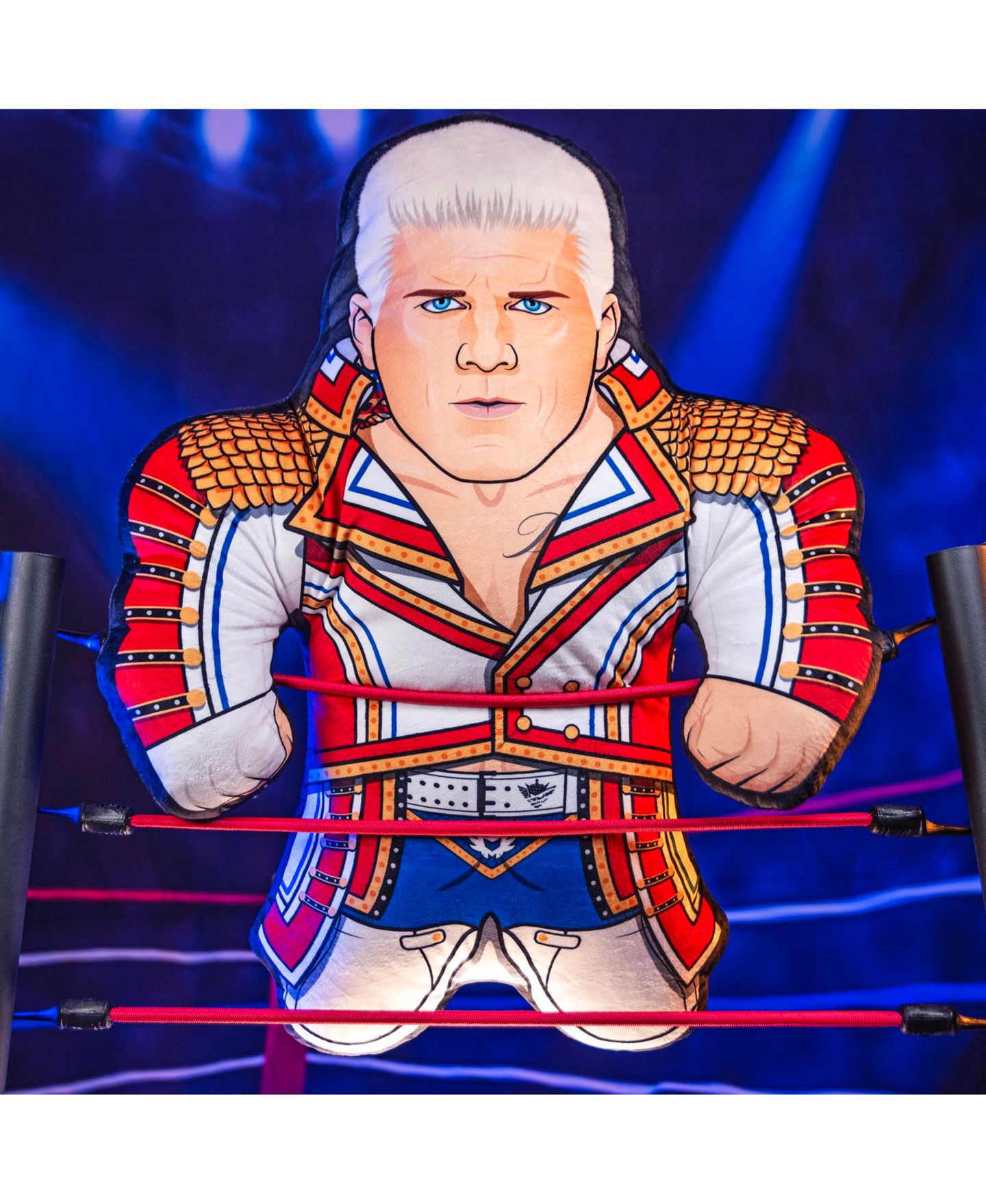 Детская мягкая игрушка Bleacher Creatures Cody Rhodes 24" Bleacher Buddy Plush — фото 3