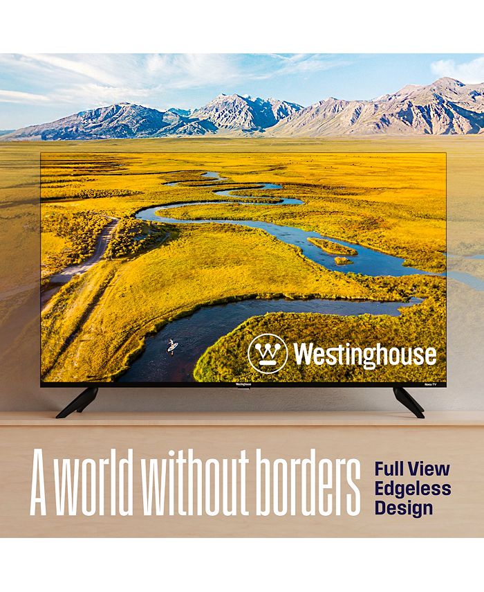 Westinghouse 43 inch Edgeless QLED 4K Roku TV WR43QX400 Macy's