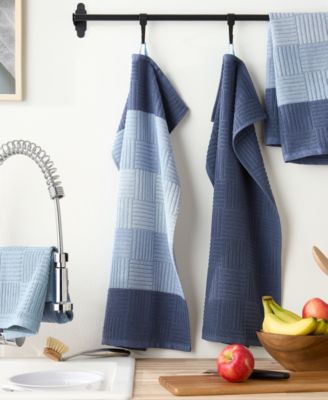 Basics Basketweave Kitchen Towel, Set of 4
