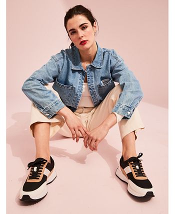 DV Dolce Vita Women #39 s Bettie Lace Up Jogger Sneakers Macy #39 s