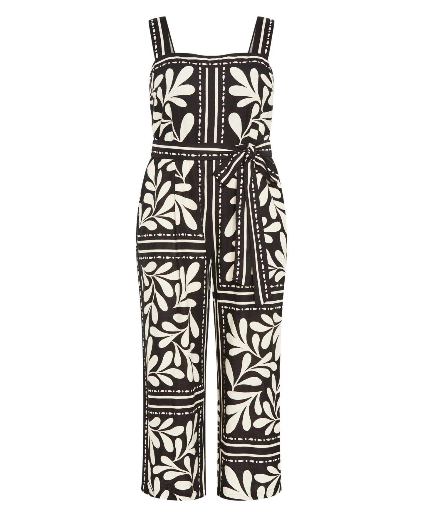 Женский комбинезон CITY CHIC Plus Size Modern Muse Jumpsuit, цвет: Чёрный — фото 2