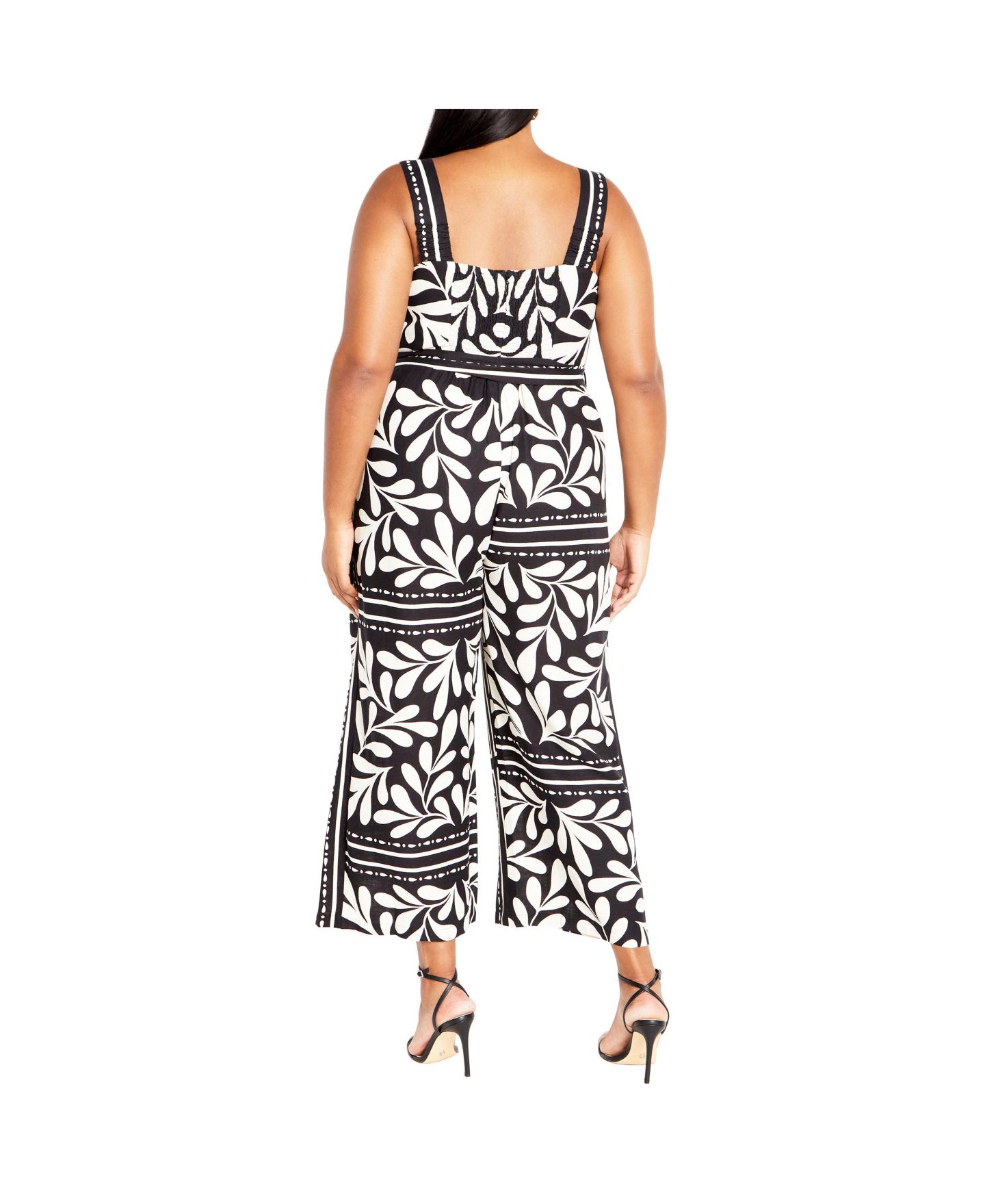 Женский комбинезон CITY CHIC Plus Size Modern Muse Jumpsuit, цвет: Чёрный — фото 3