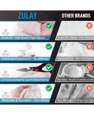 Unbleached & Reusable Ultra Fine Cheese Cloth (3 Yard)