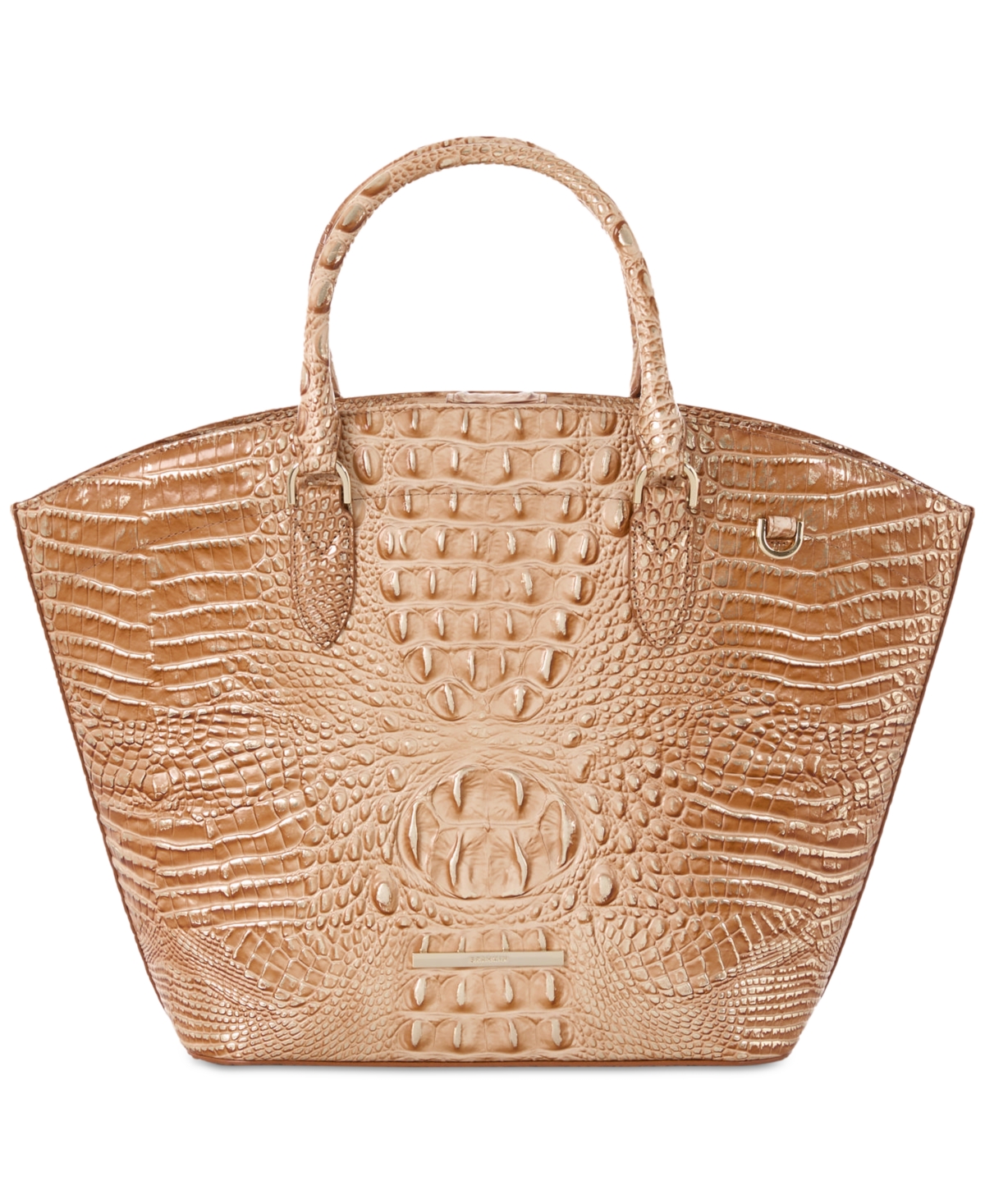 Shop Brahmin Jeanne Honey Brown Melbourne Small Leather Tote