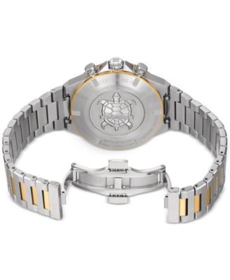 Men's Swiss Chronograph DS-7 Two-Tone Stainless Steel Bracelet Watch 41mm