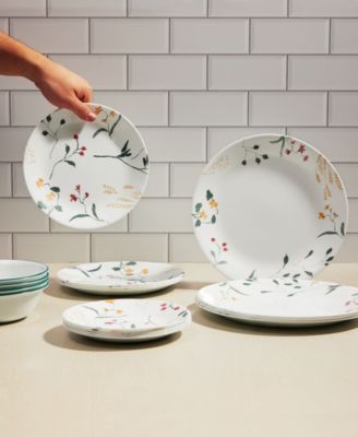 Corelle Wildflower Scatter 12 Pc. Dinnerware Set, Service for 4